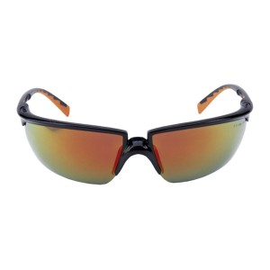 OCULO SOLUS PC LENTE VERM. ESP. ARM. PRET/LARANJA